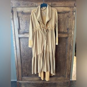 Cute Free People Duster / Long Cardigan